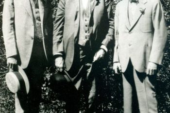 Henry Ford, Thomas Edison y Harvery Firestone, Socios en la Corporación de Investigaciones Científicas